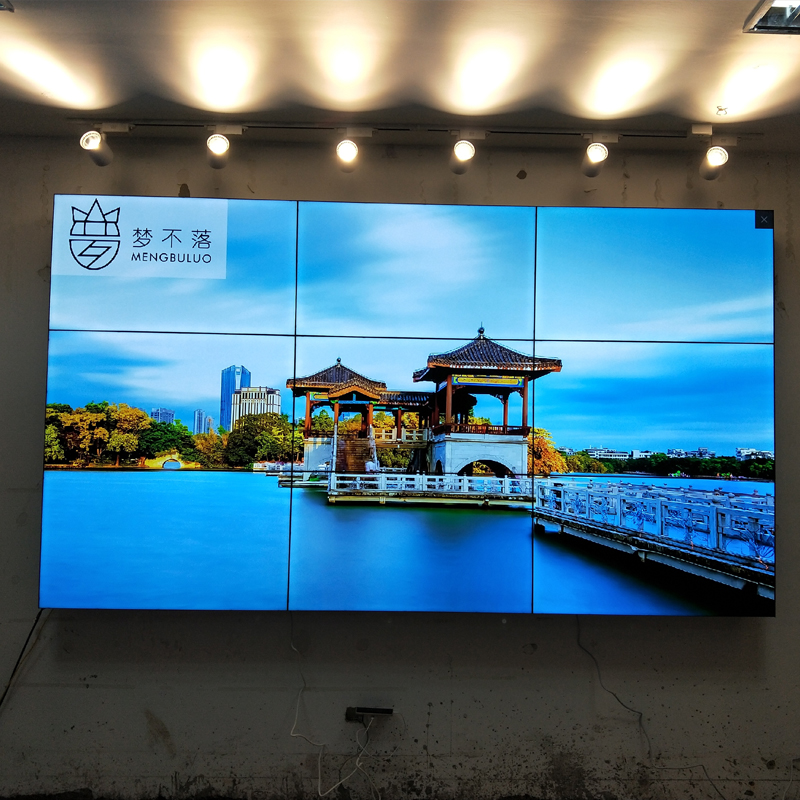 梦不落——江苏扬州西湖街道46寸拼接屏方案