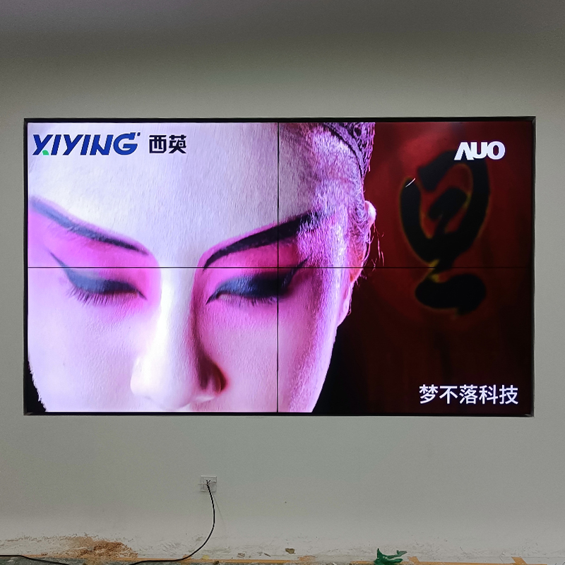 梦不落——上海某科技有限公司展厅55寸2X2拼接屏项目